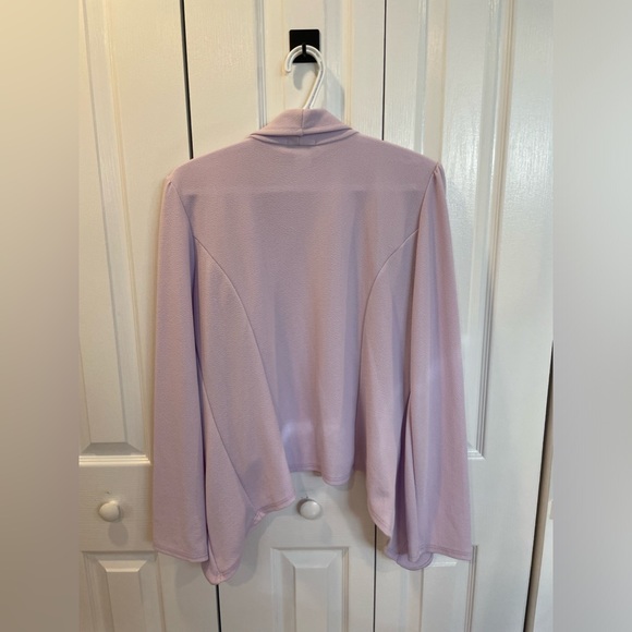 bundle of 1 coral and 1 purple stretchy non lined blazers - Picture 10 of 12